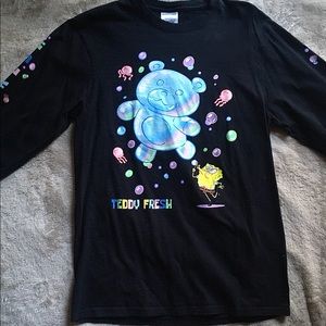 Teddy Fresh x Spongebob bubbles shirt- M